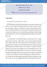 Đề số 4 - Đề thi thử THPT Quốc gia môn Ngữ văn